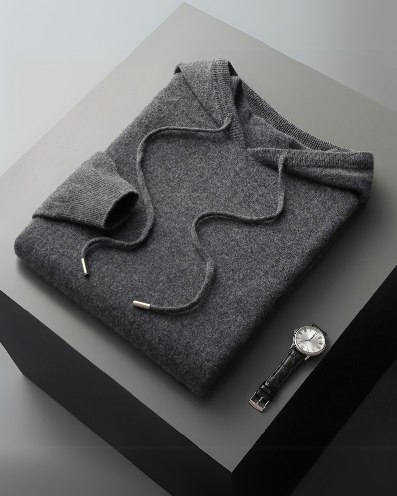 100% Kaschmir-Hoodie