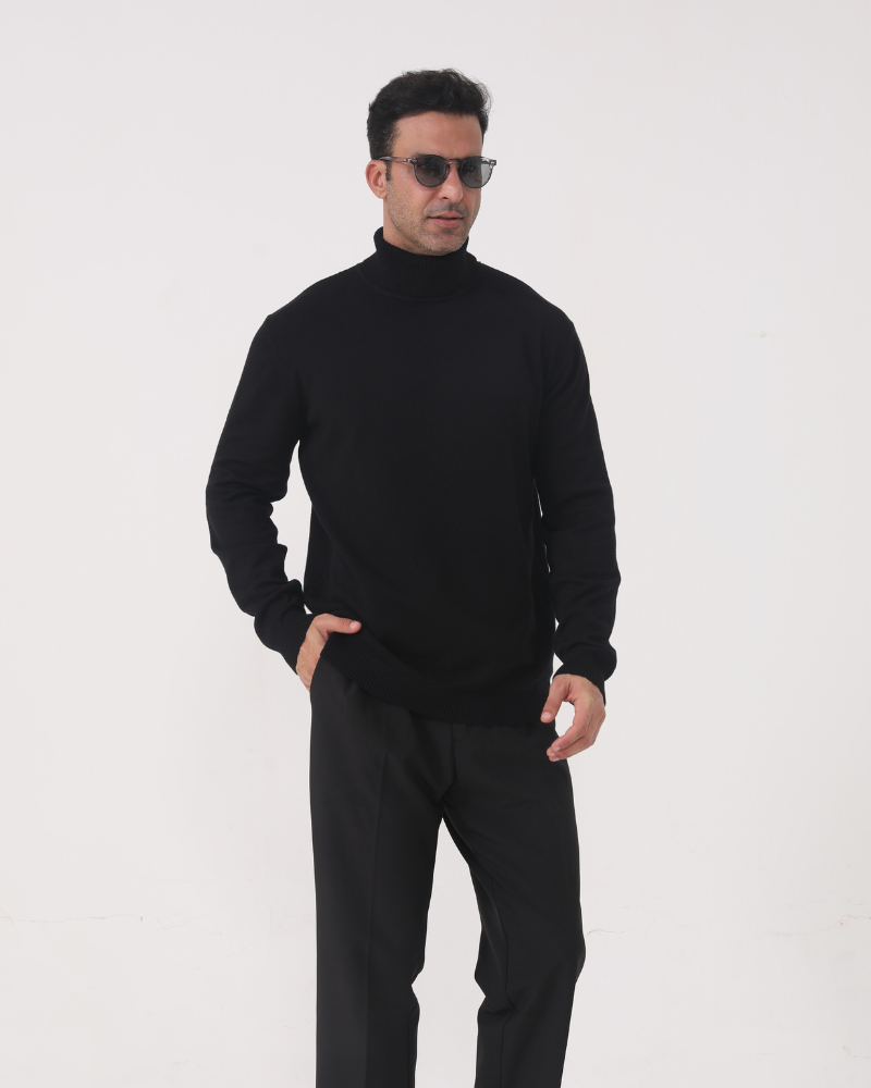 Gstaad Merinowoll-Rollkragenpullover