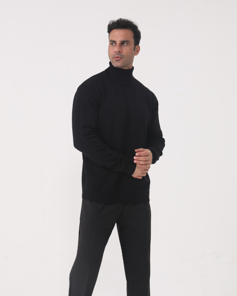 Gstaad Merinowoll-Rollkragenpullover