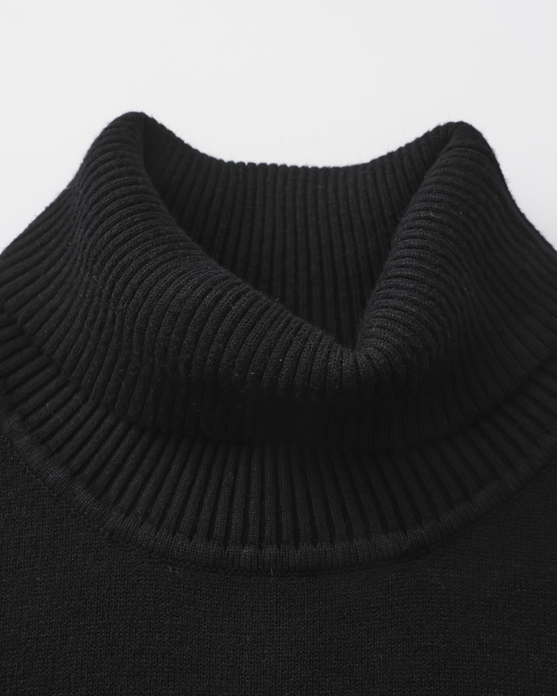 Gstaad Merinowoll-Rollkragenpullover