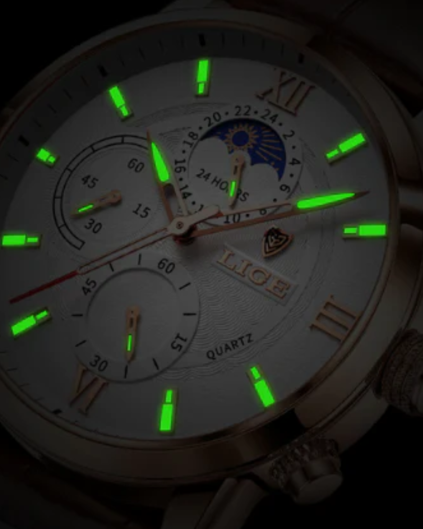 Lugano Klassische Uhr (Wasserdicht)