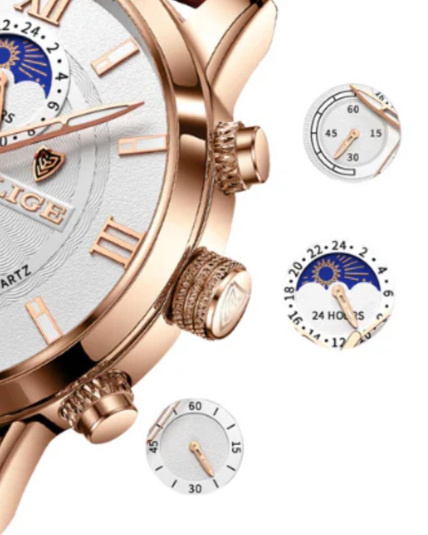 Lugano Klassische Uhr (Wasserdicht)