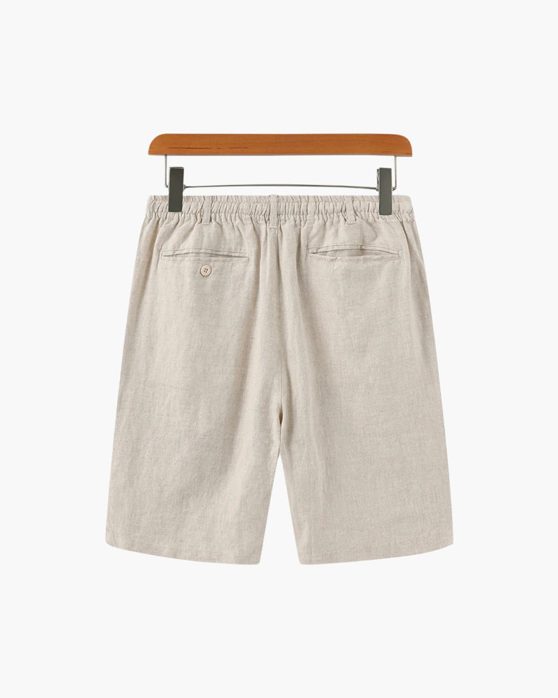 Casablanca - Premium Leinen-Shorts
