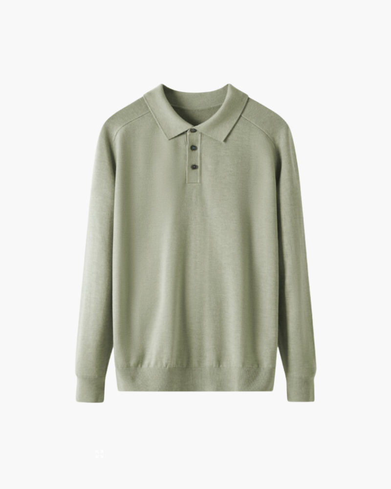 100 % Premium Woll-Poloshirt