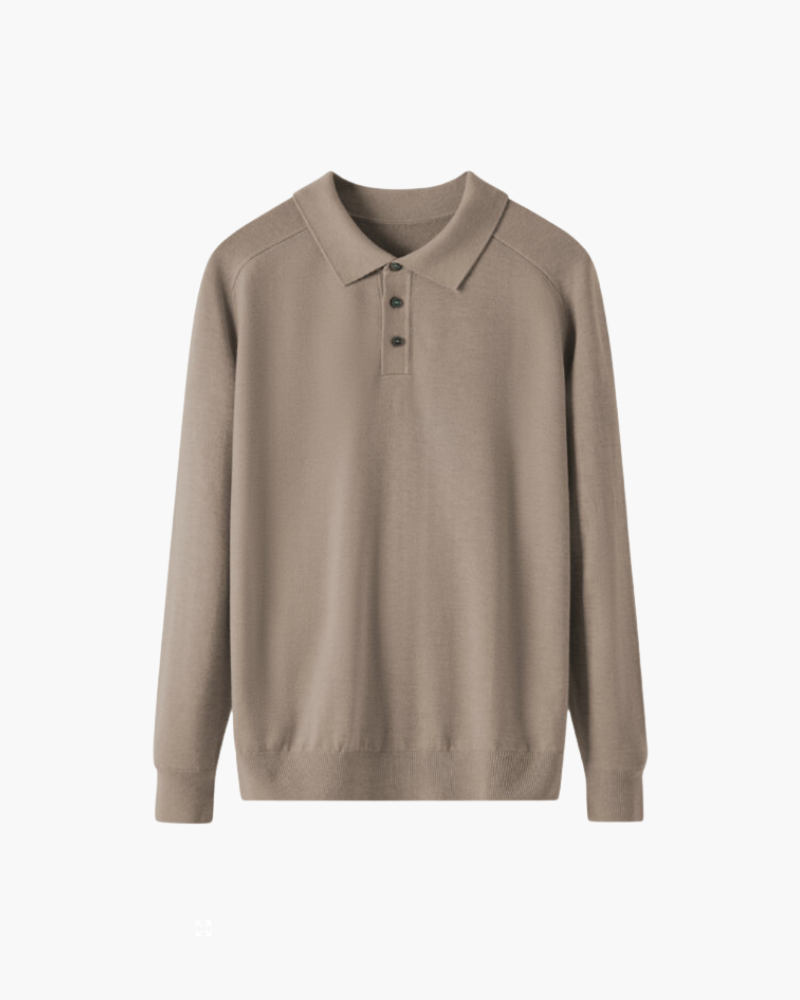 100 % Premium Woll-Poloshirt