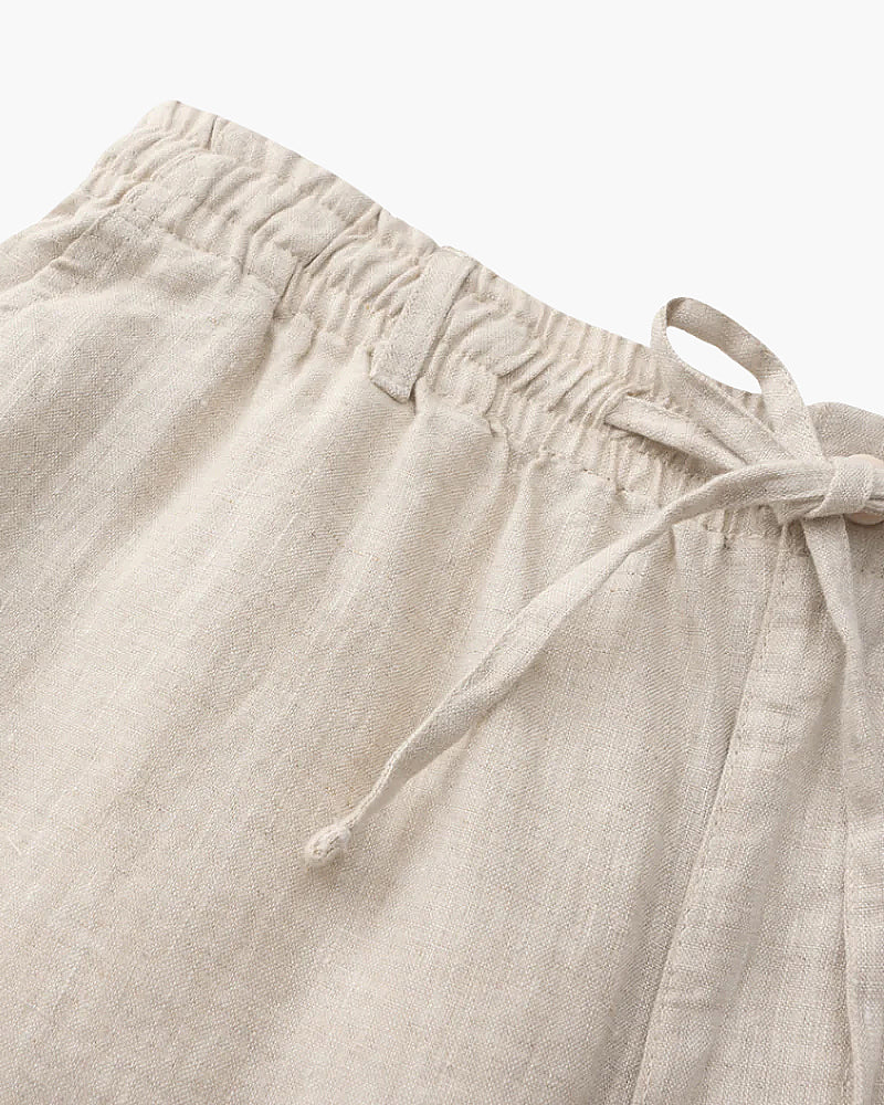 Casablanca - Premium Leinen-Shorts