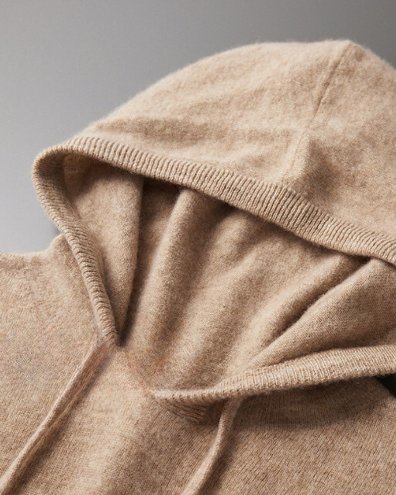 100% Kaschmir-Hoodie