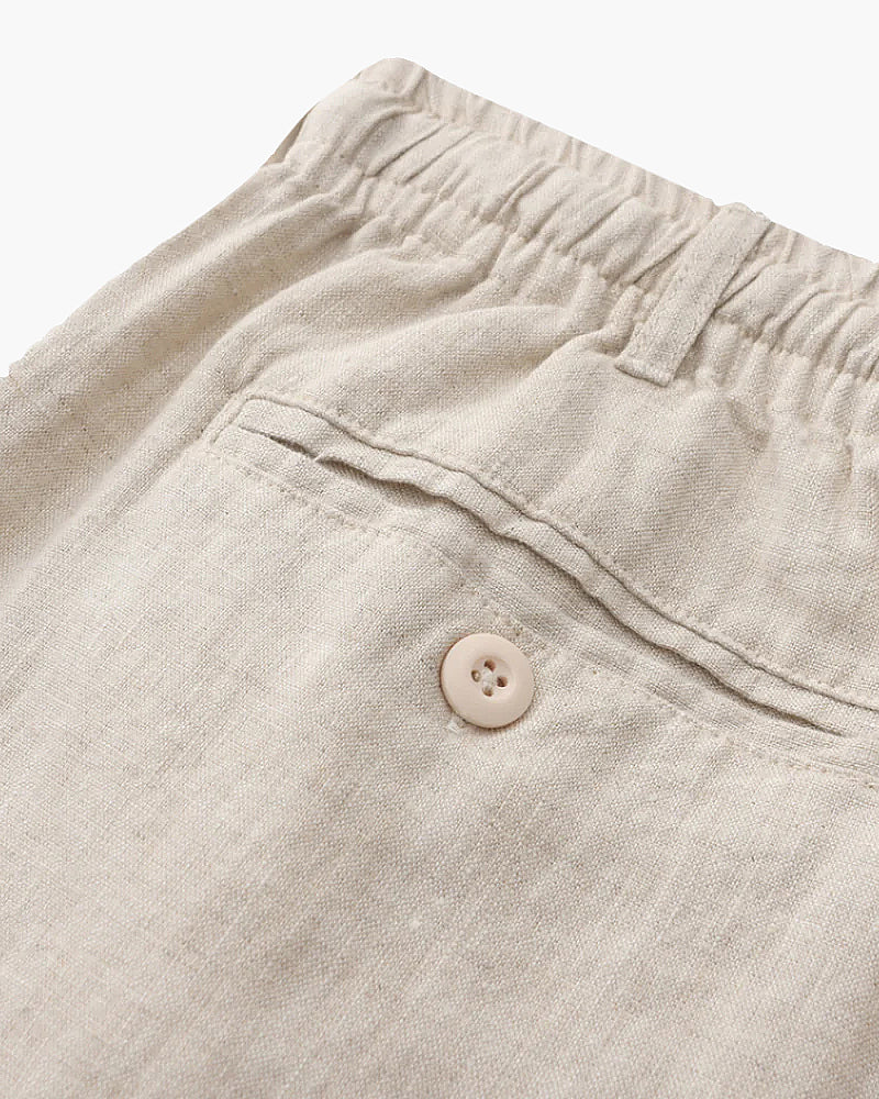 Casablanca - Premium Leinen-Shorts