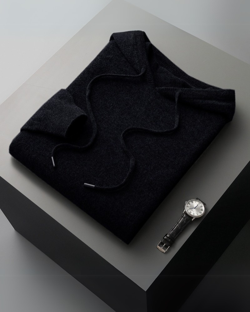100% Kaschmir-Hoodie