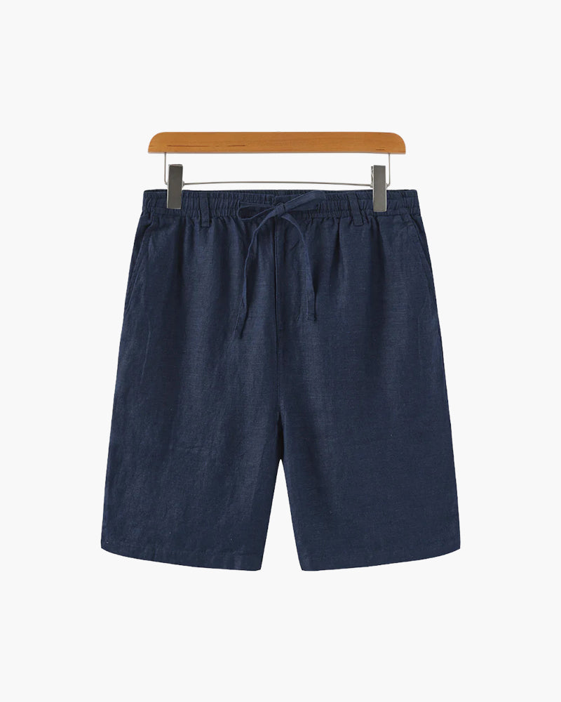 Casablanca - Premium Leinen-Shorts