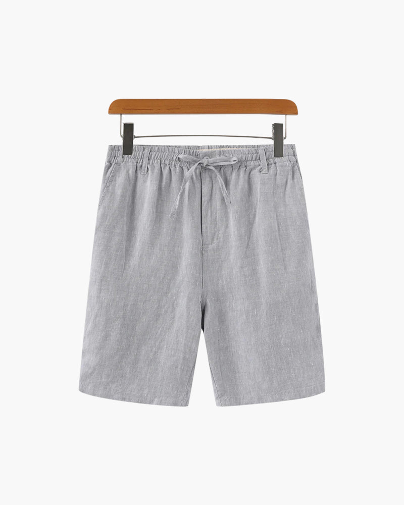 Casablanca - Premium Leinen-Shorts