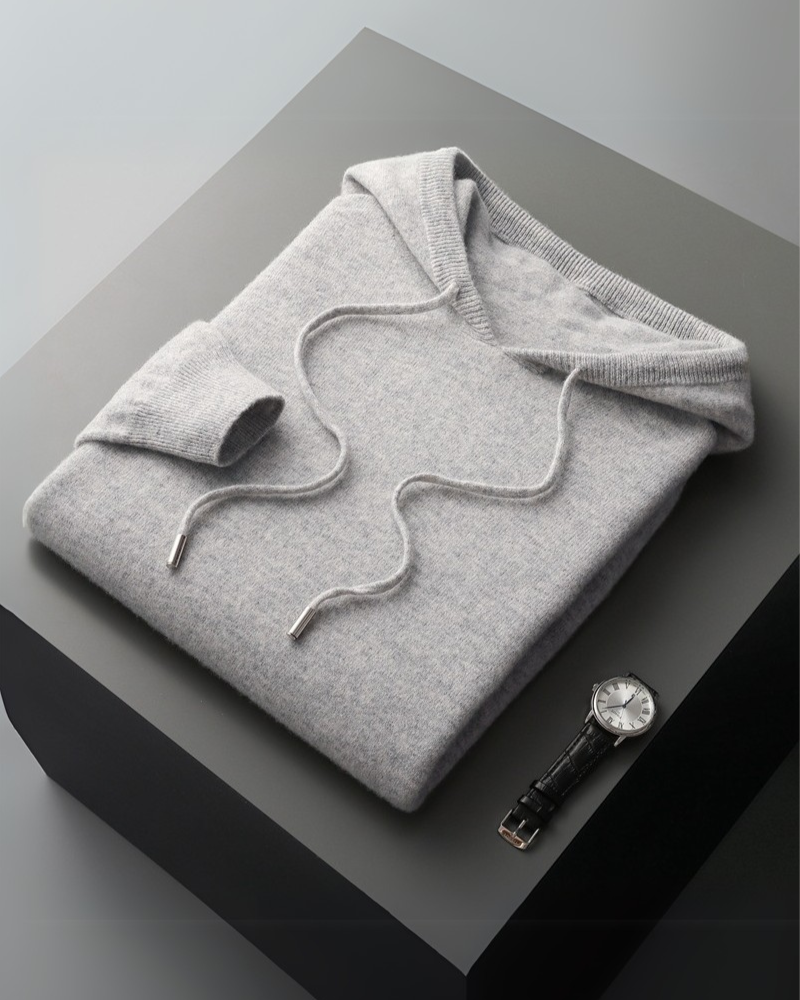 100% Kaschmir-Hoodie