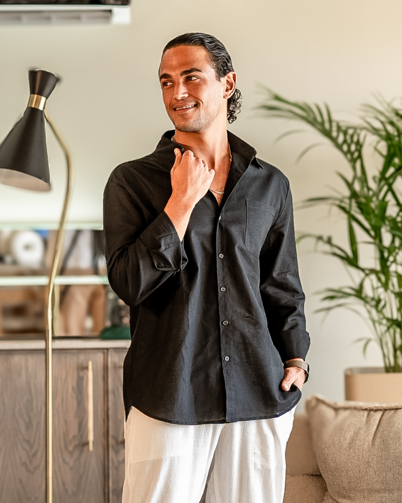 Cape Town – 100 % Leinenhemd