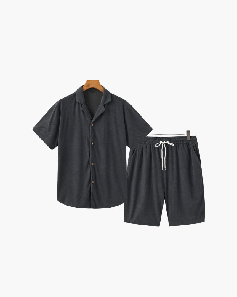 Das Riviera Samt-Cord-Set