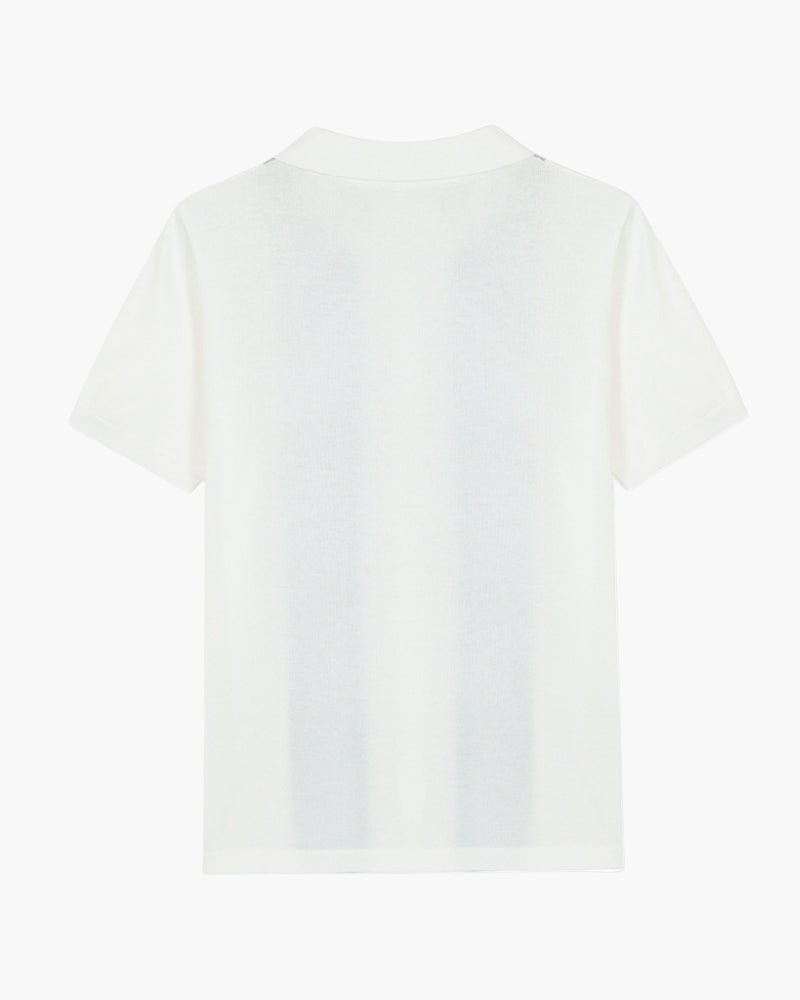Bradford Poloshirt aus Strick