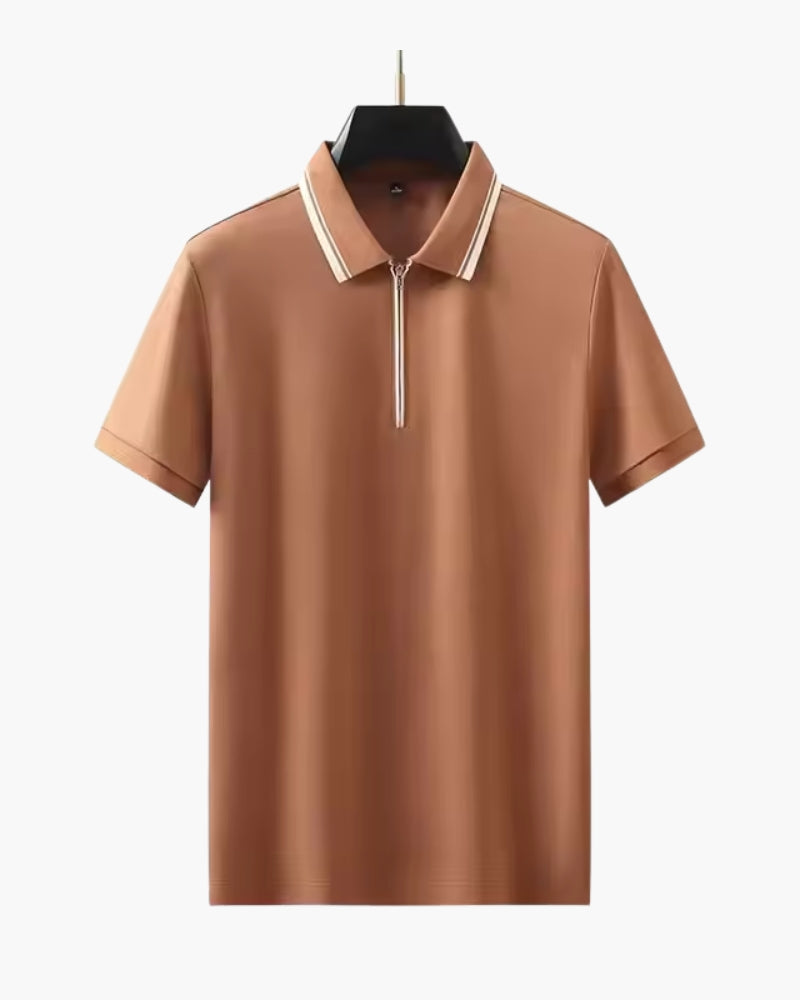 Ridgeway Polo mit Reißverschluss