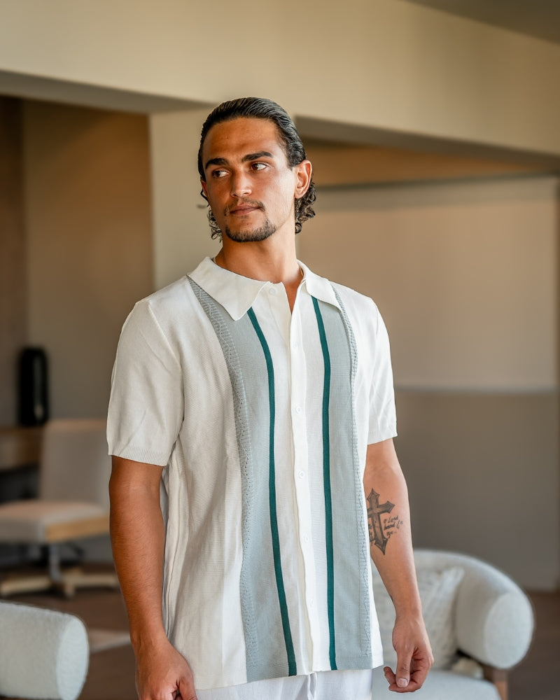 Bradford Poloshirt aus Strick