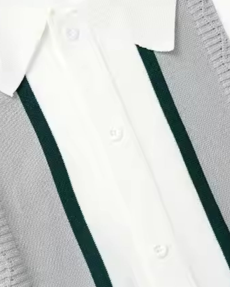 Bradford Poloshirt aus Strick