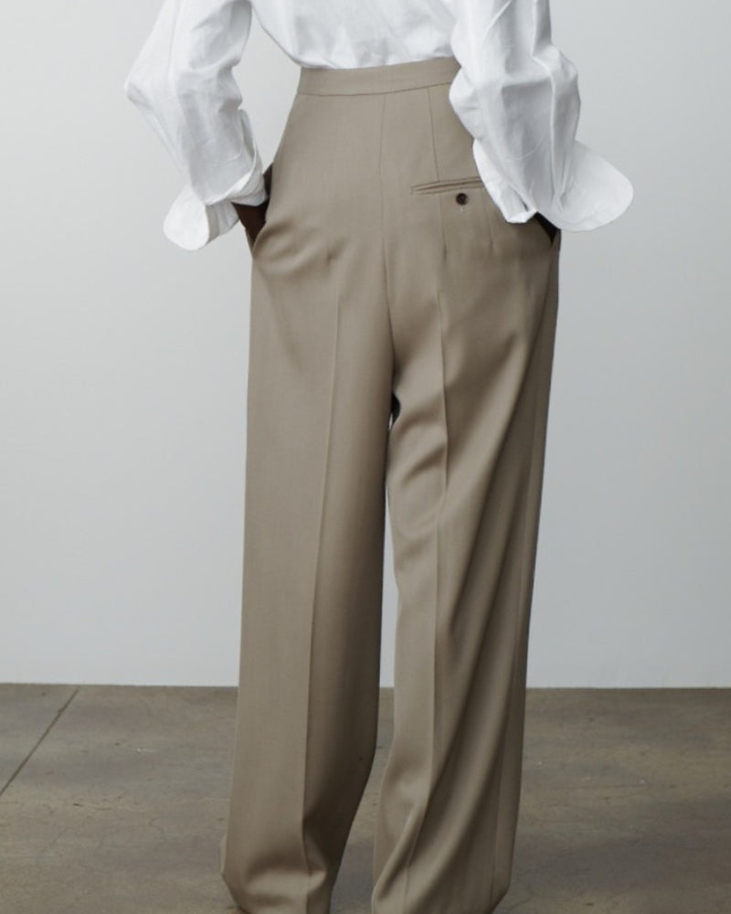 Wollene Oversized-Hose