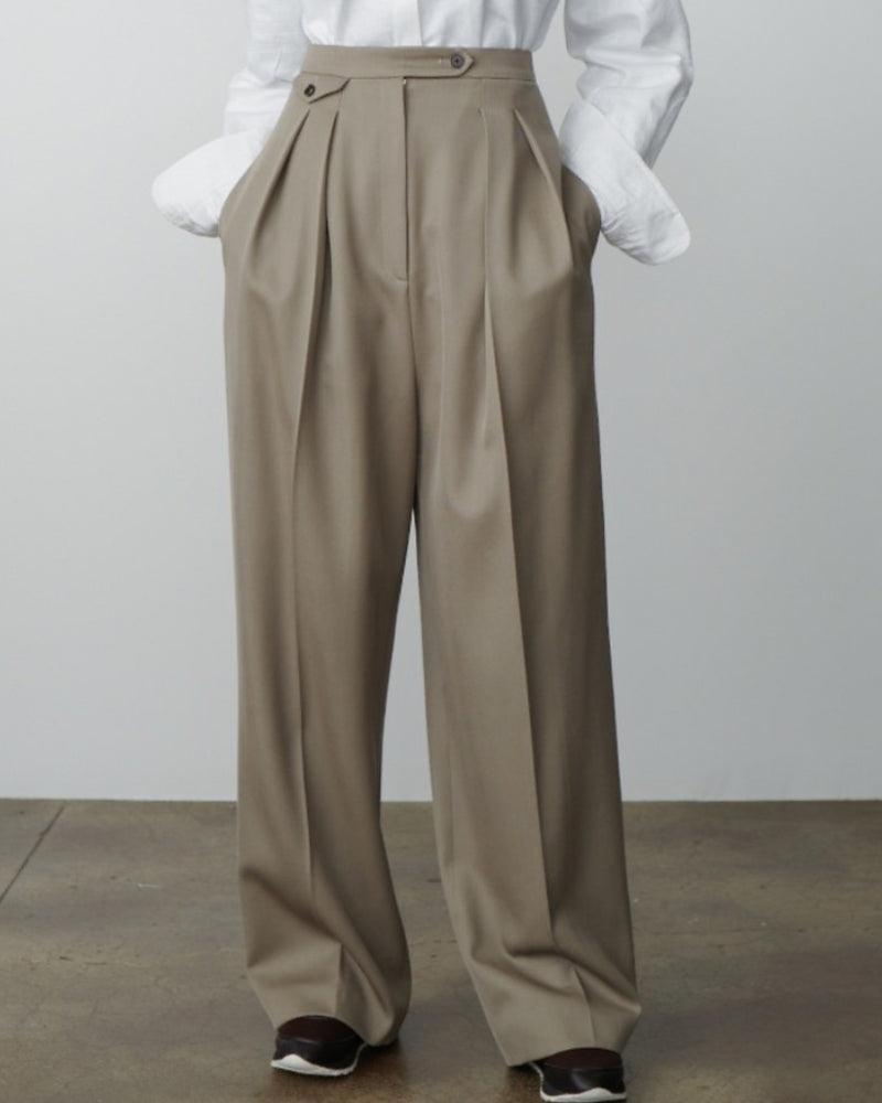 Wollene Oversized-Hose