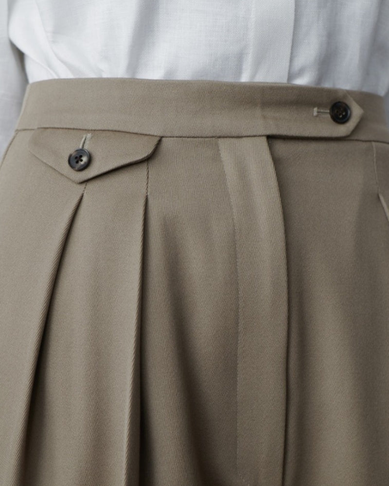 Wollene Oversized-Hose