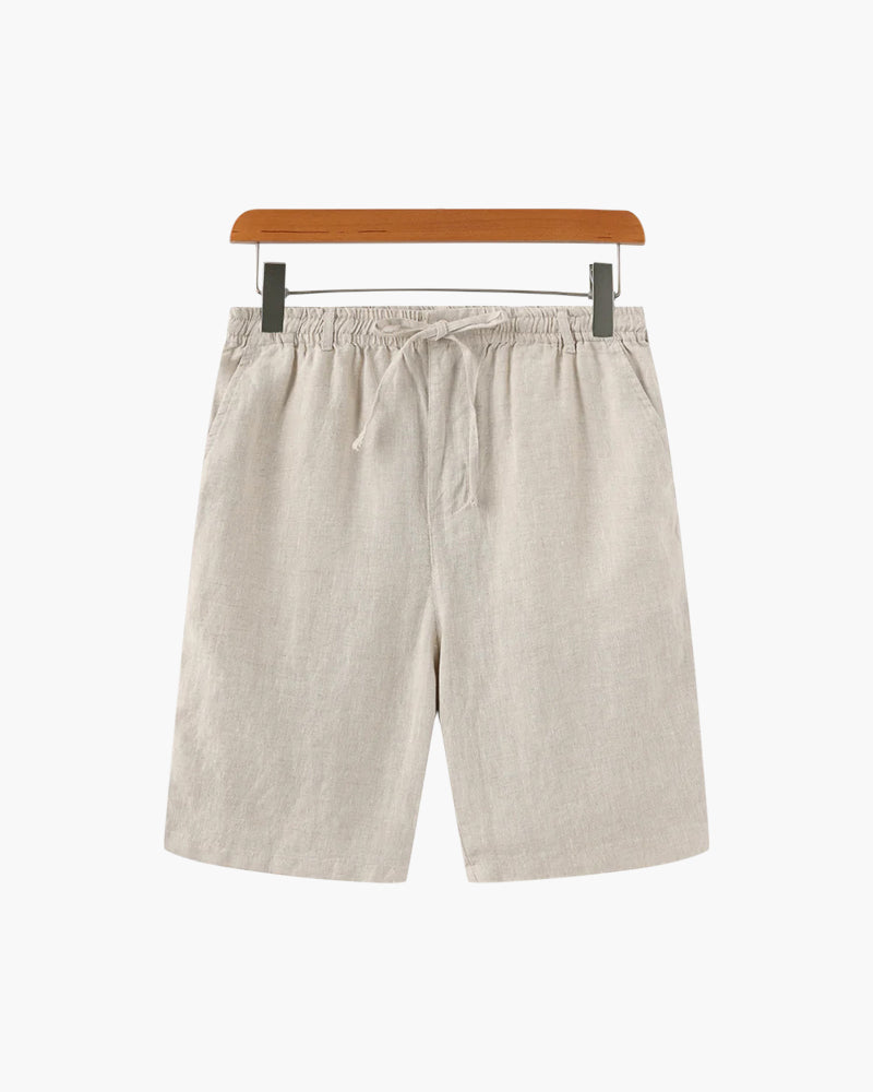 Casablanca - Premium Leinen-Shorts