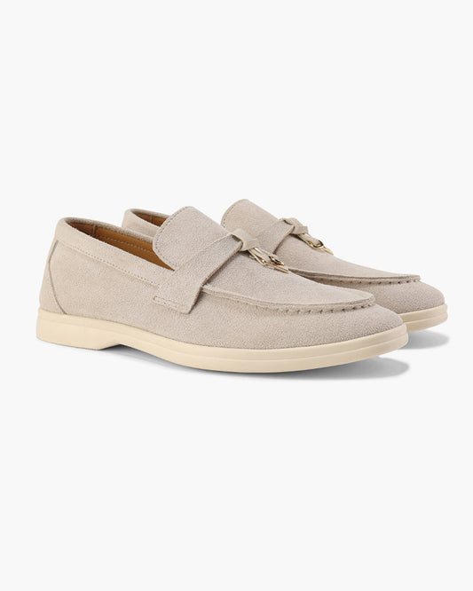Old Money Wildleder-Loafer für Damen