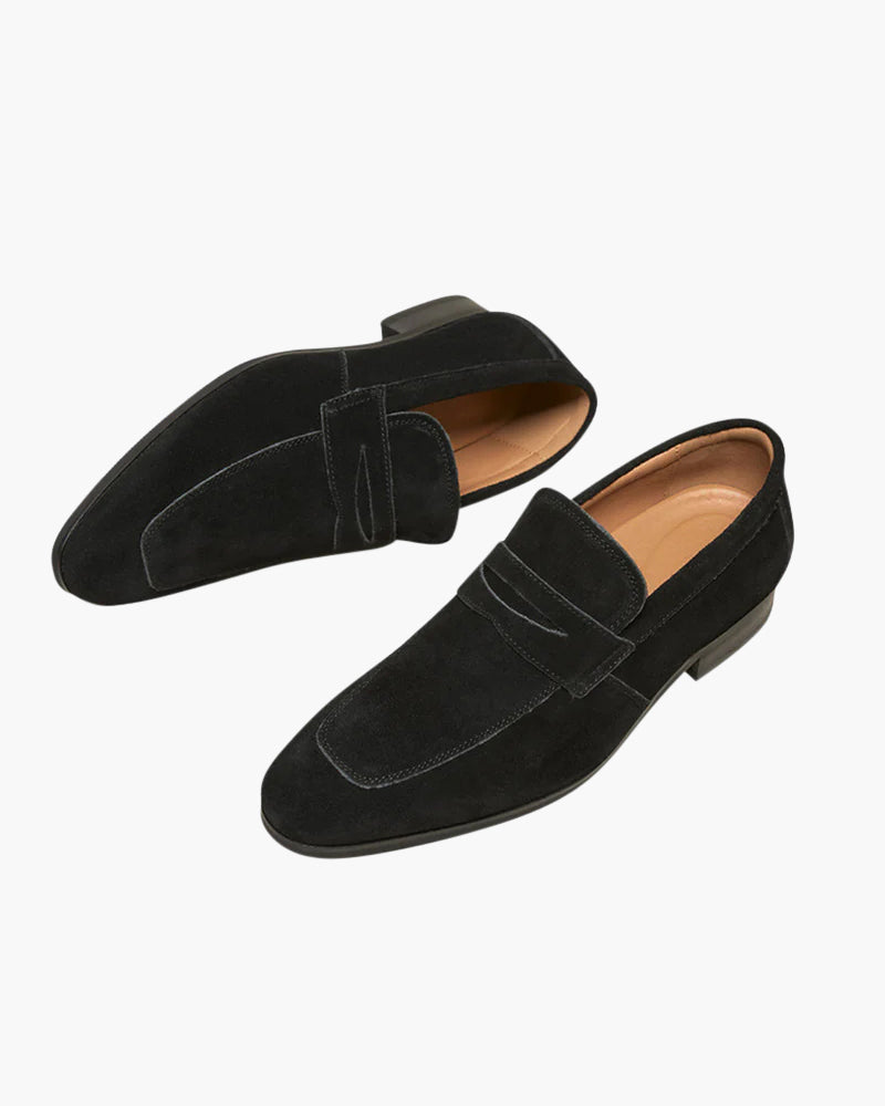 Old-Money-Wildleder-Penny-Loafer