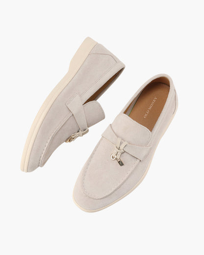 Old Money Wildleder-Loafer für Damen