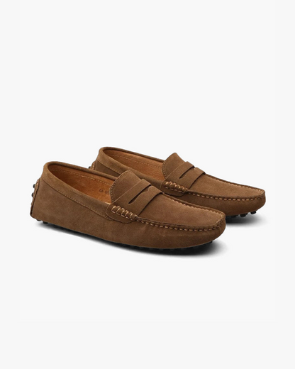Wildleder-Driver-Loafer
