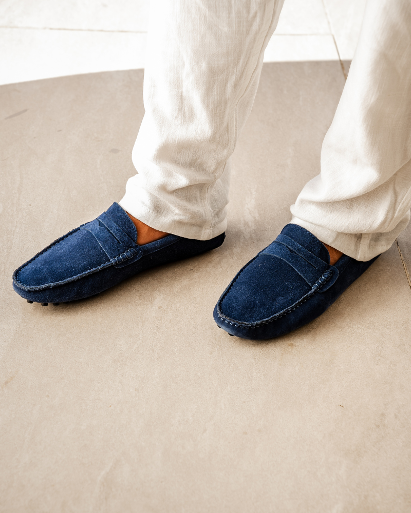 Wildleder-Driver-Loafer