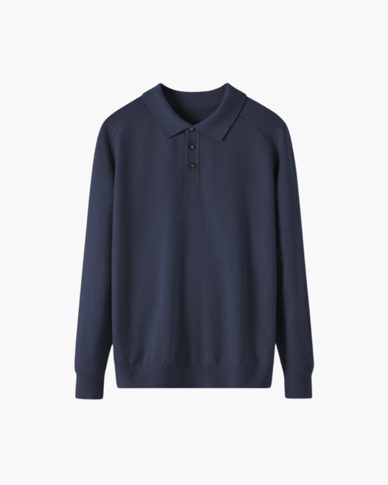 100 % Premium Woll-Poloshirt