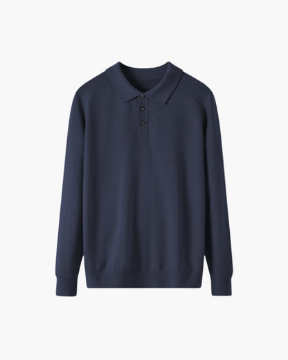 100 % Premium Woll-Poloshirt