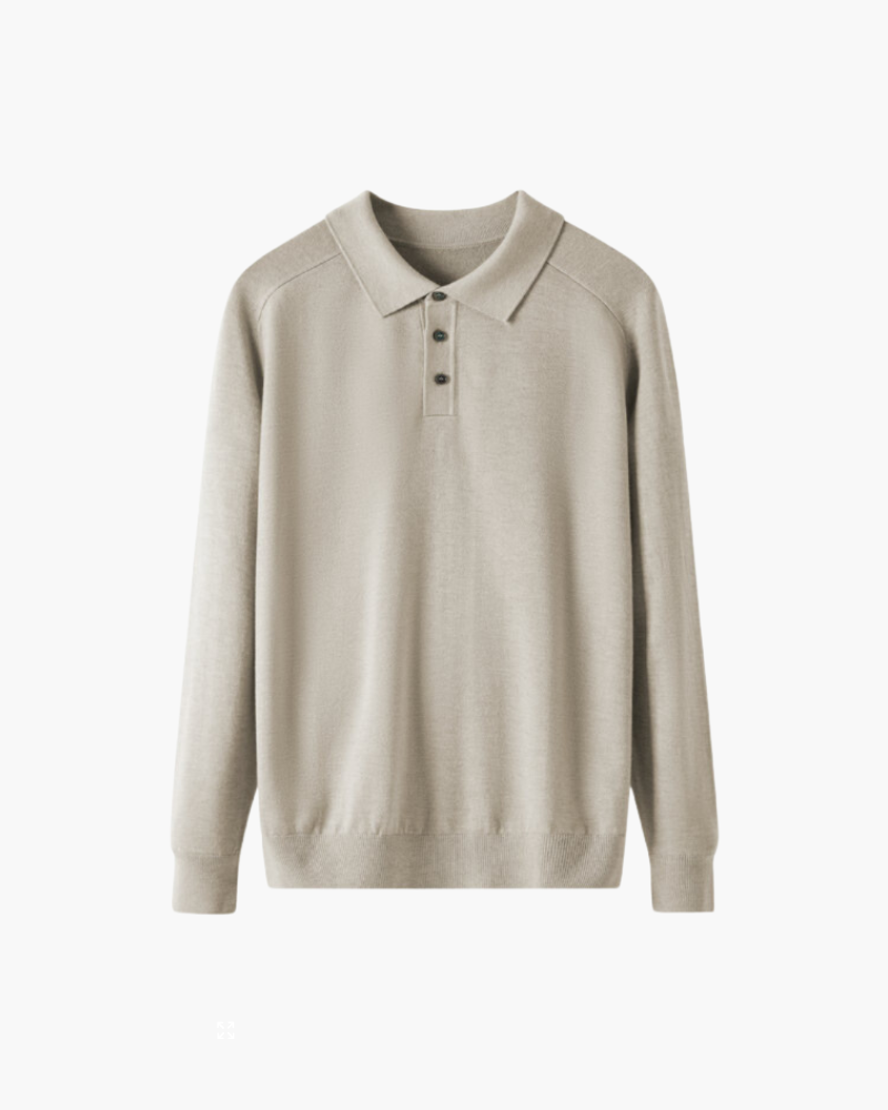 100 % Premium Woll-Poloshirt
