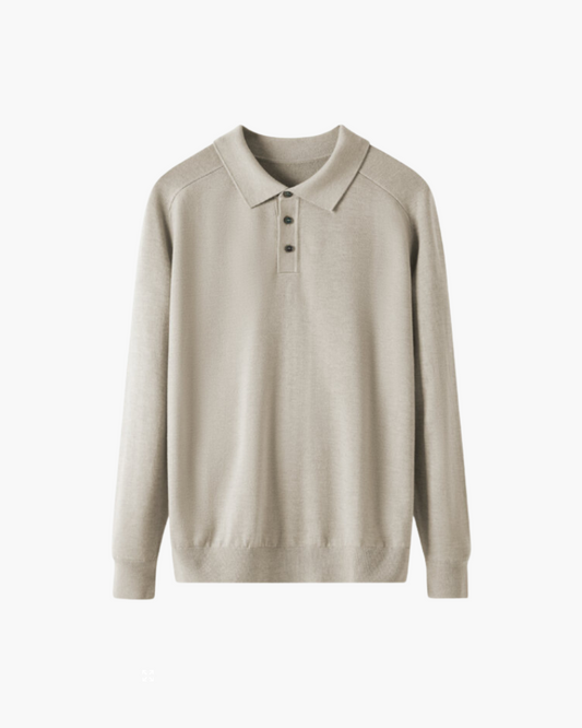100 % Premium Woll-Poloshirt