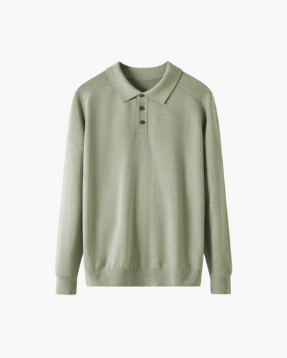 100 % Premium Woll-Poloshirt