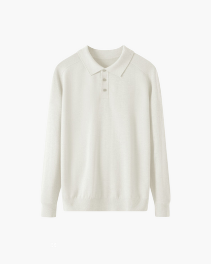 100 % Premium Woll-Poloshirt