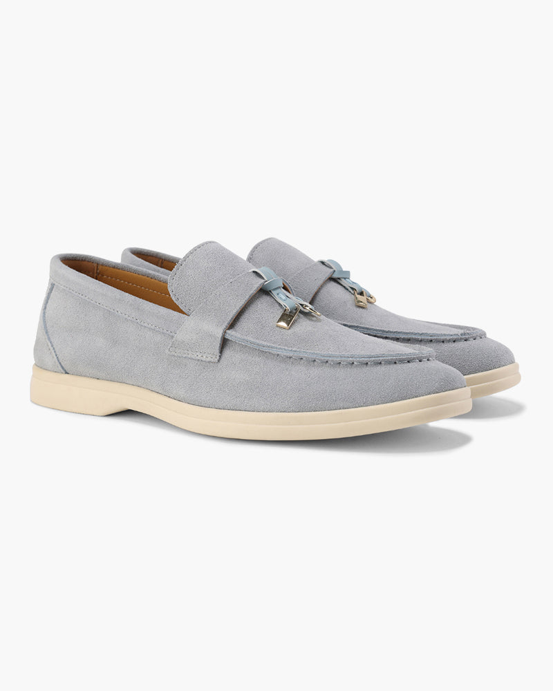 Old Money Wildleder-Loafer für Damen