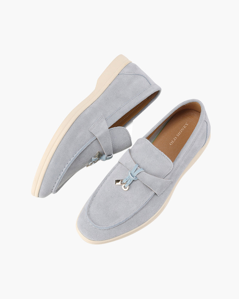 Old Money Wildleder-Loafer für Damen