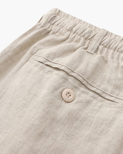 Casablanca - Premium Leinen-Shorts