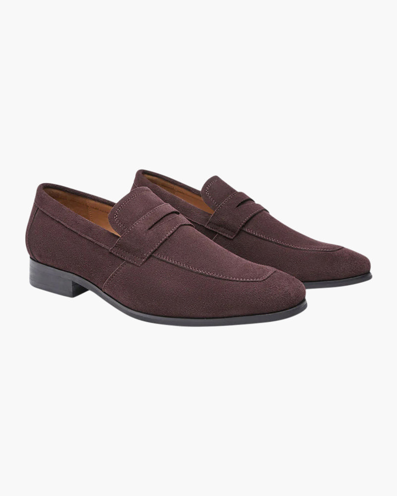 Old-Money-Wildleder-Penny-Loafer