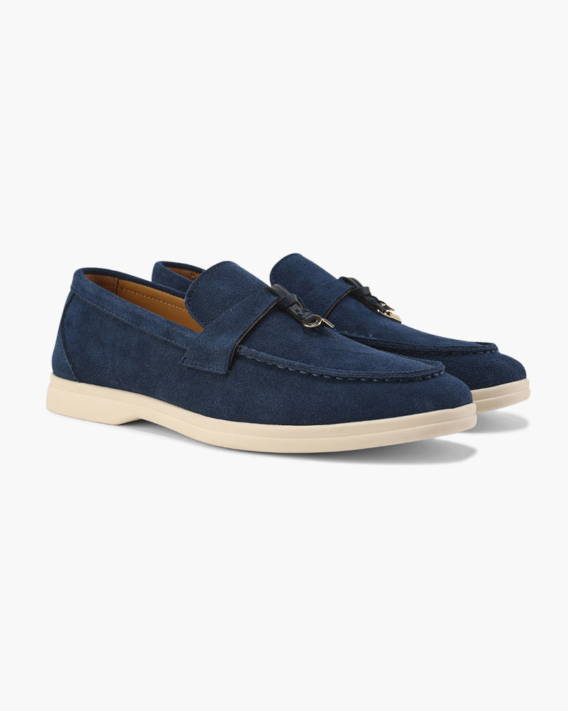 Old Money Wildleder-Loafer für Damen