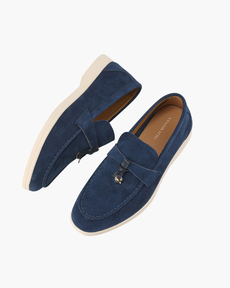 Old Money Wildleder-Loafer für Damen