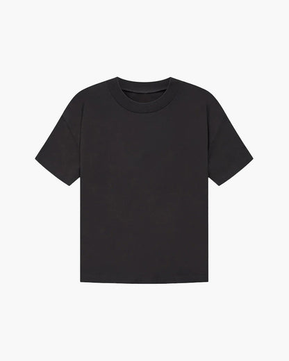 Elegantes einfarbiges T-Shirt