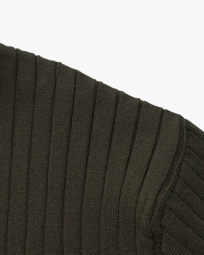 Premium Geripptes Polo
