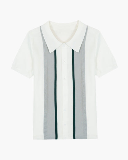 Bradford Poloshirt aus Strick