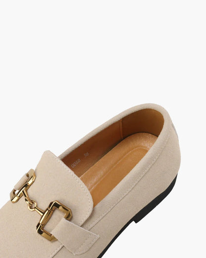 Luxuriöse Wildleder-Loafer