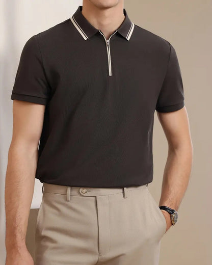 Ridgeway Polo mit Reißverschluss