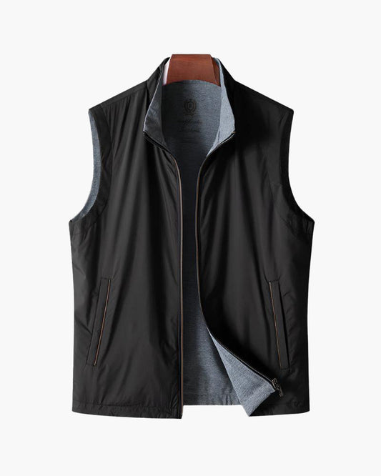 Fleece-Weste mit schmalem Schnitt