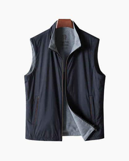 Fleece-Weste mit schmalem Schnitt
